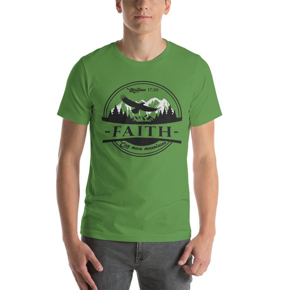Faith can move mountains Christian Unisex T-Shirts From | Etsy
