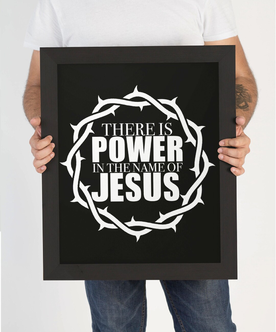 Christian Png Store, There is Power in the Name of Jesus Christ Thorns ...