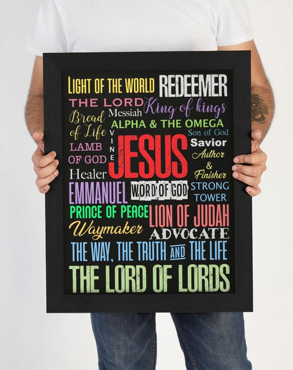 Names Of Jesus With Bible Reference