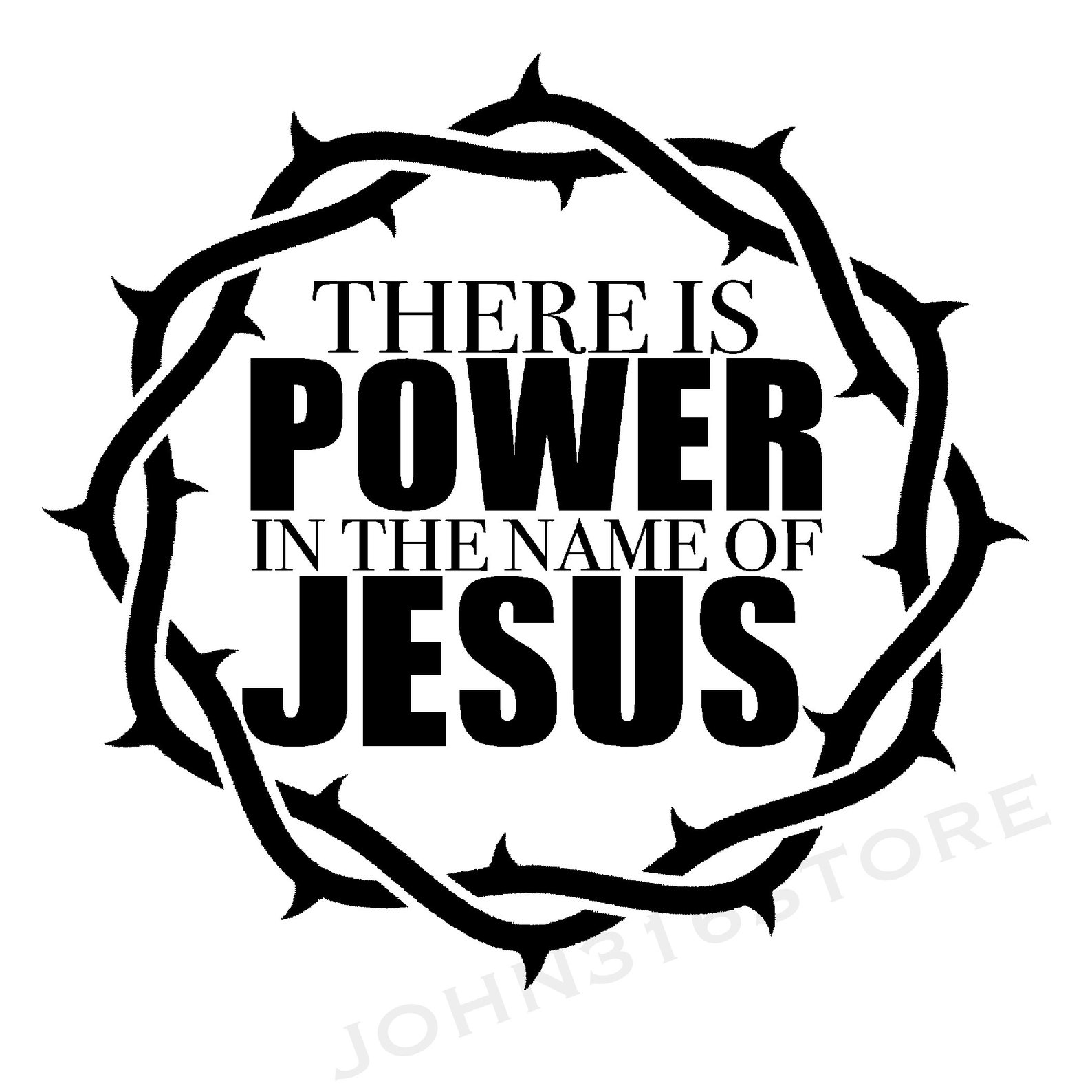 Christian PNG There is Power in the Name of Jesus PNG Jesus - Etsy Canada