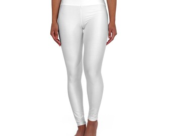 Leggings de yoga de cintura alta con logotipo de escritura rosa / Leggings estampados AOP