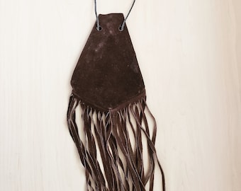 Vintage 1970s mármol de cuero Daniel Boon bolso Satchel