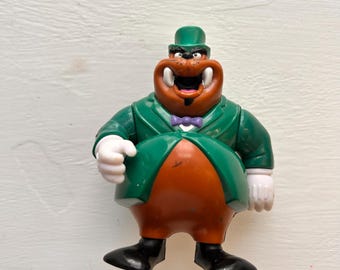 Figura de acción vintage Disney Tuskerninni Walrus Darkwing Duck de 1991