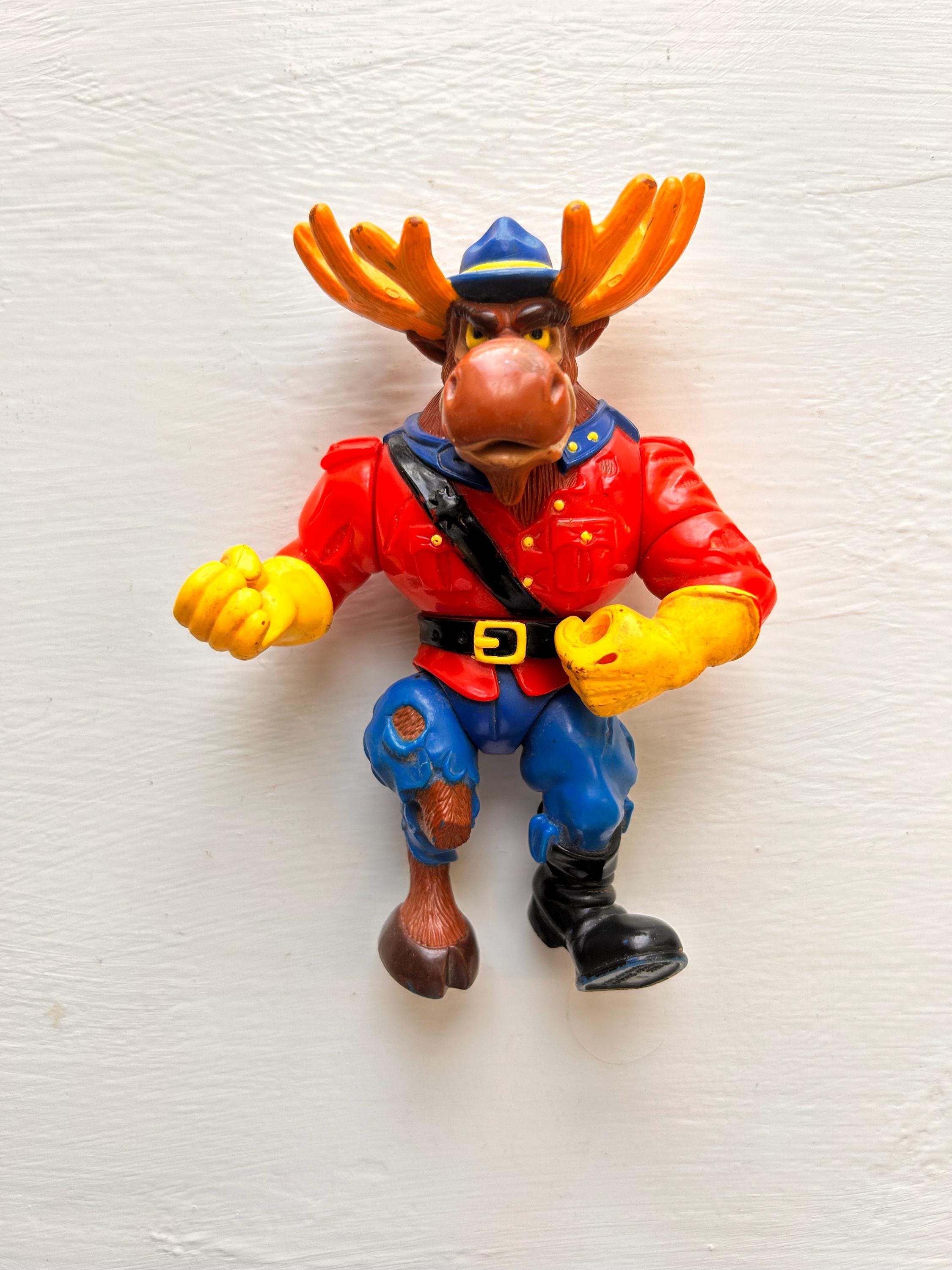 teenage mutant ninja turtles MONTY MOOSE 1992 complete tmtn