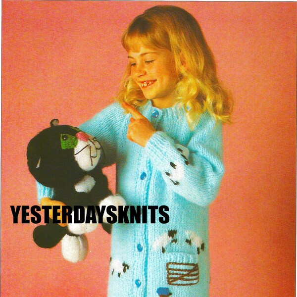 Dressing Gown Knitting Pattern Etsy