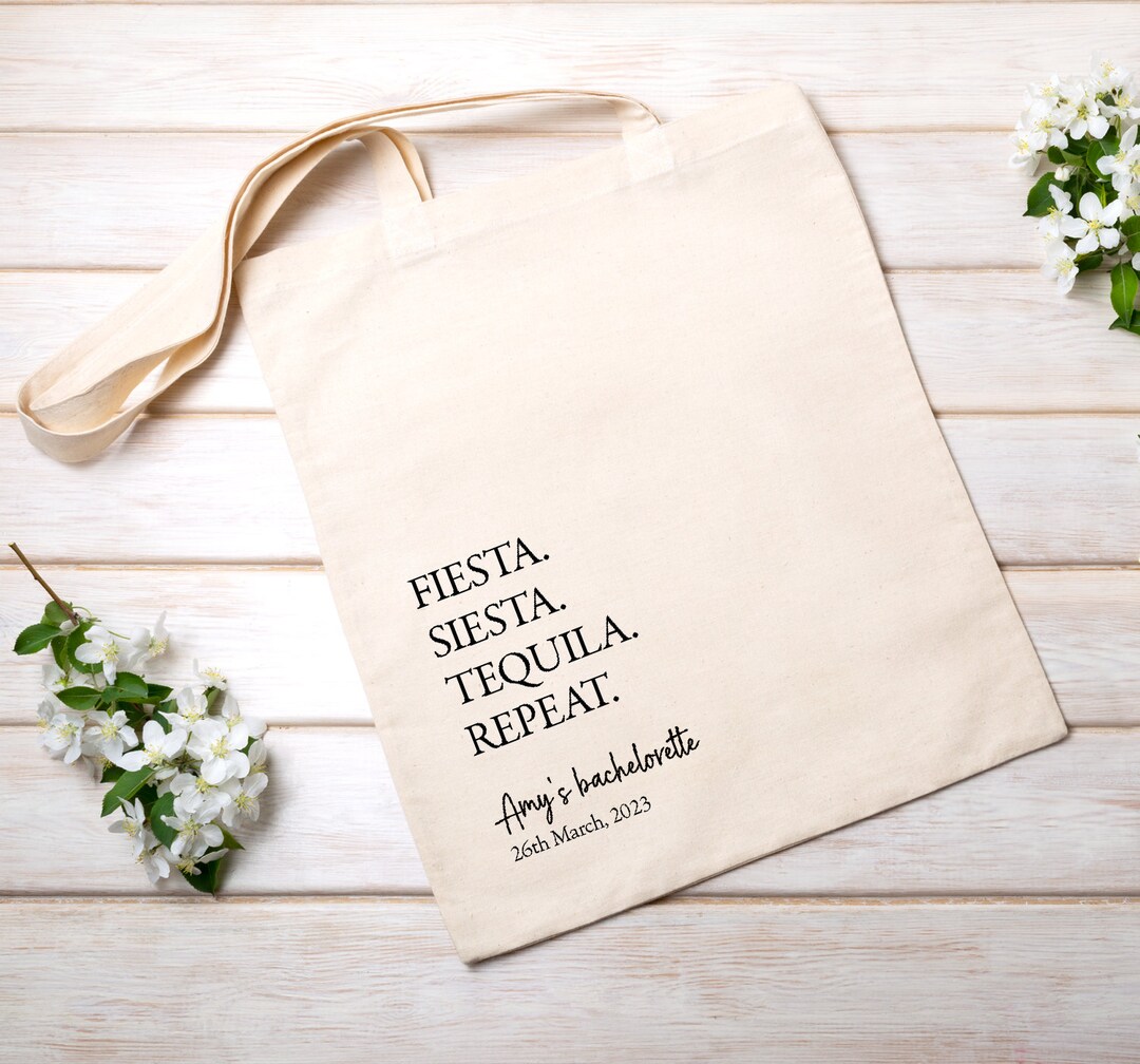 Mexico Welcome Tote - Wedding Welcome Bag - Custom Wedding Tote ...