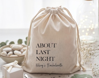 About Last Night - Hangover Kit - About Last Night Hangover Kit - Hangover Bags - Custom Recovery Kit - Bachelorette Gifts - Bachelorette
