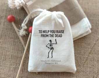 To Help You Raise From The Dead - Spooky Hangover Kit - Hangover Recovery Kit - Halloween Party Hangover Kit- Halloween Hangover Kit - Party