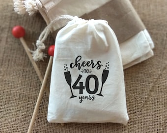 30th 40th 50th 60th 70th Birthday Bags- Birthday Favor Bags- Party Favor Bags- Welcome Bag-Hangover kit- Birthday Goodie Bags - Candy bags