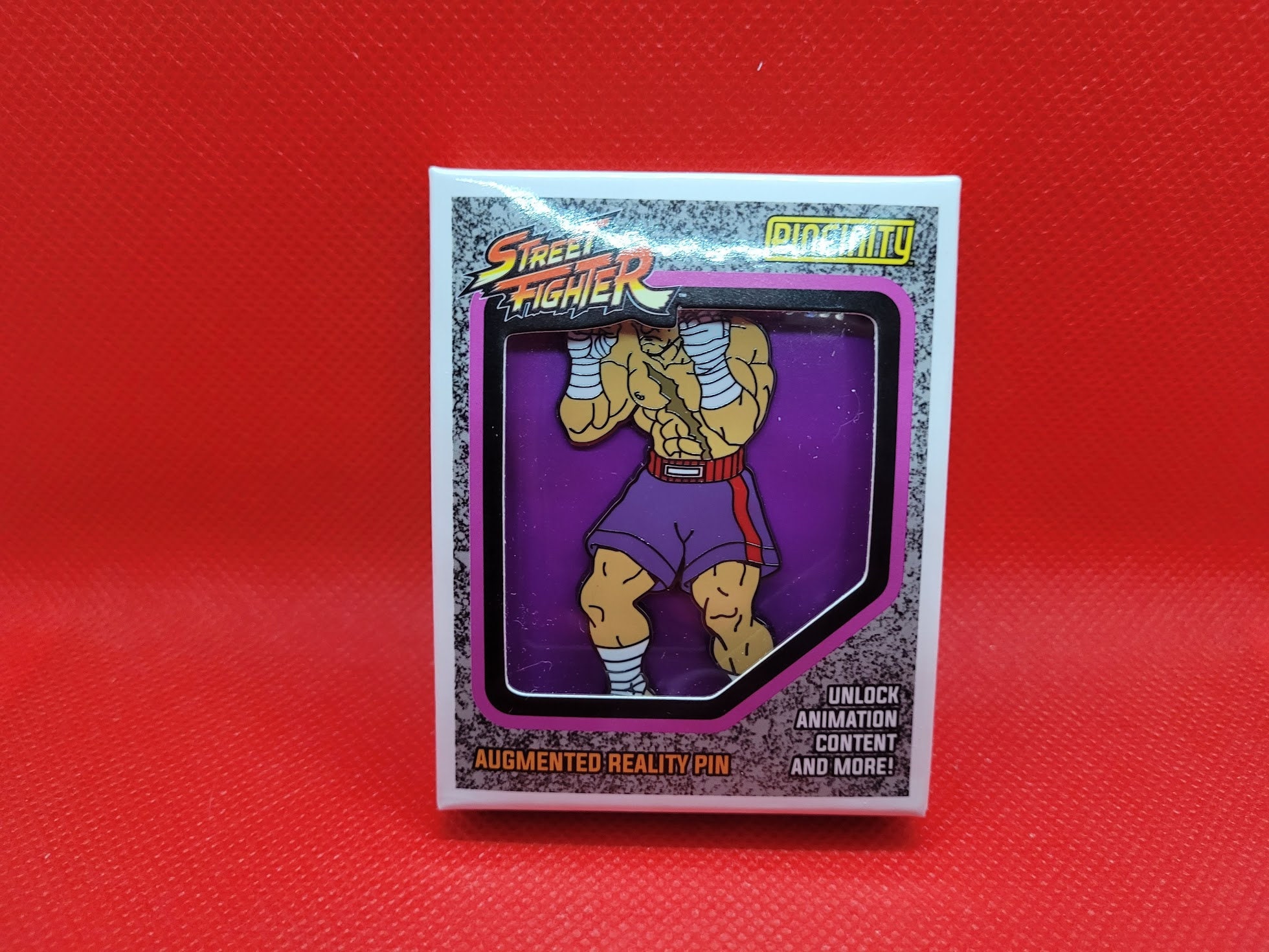 Street Fighter Blanka Augmented Reality Enamel Pin