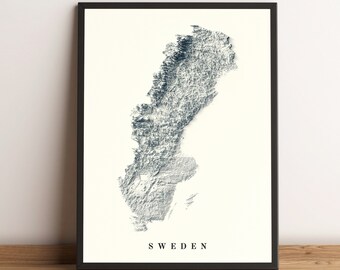 スウェーデン地図パズル - スウェーデン地図 - スウェーデン地図