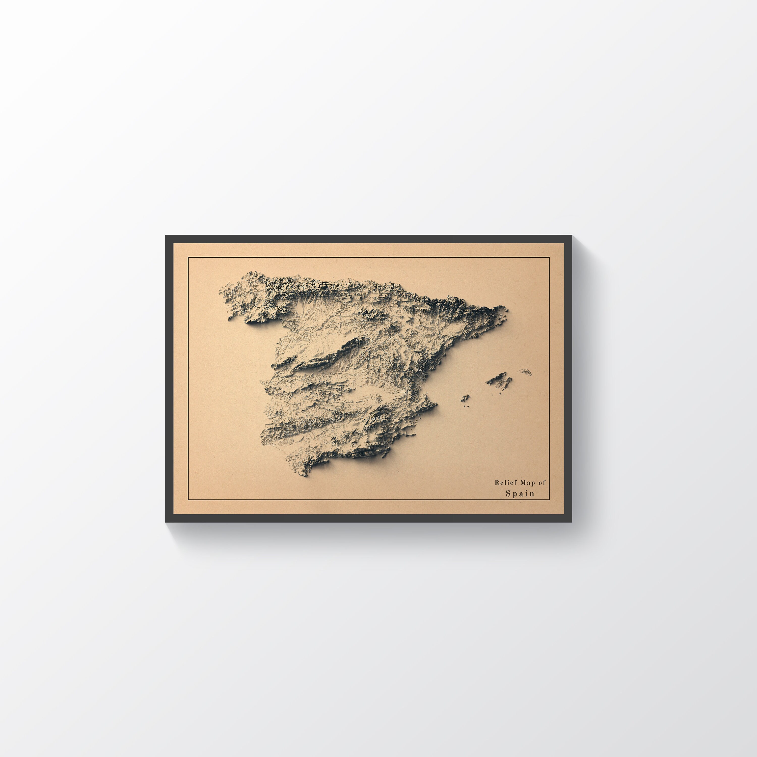 Carte Espagne Vierge Relief - Photos : téléchargez gratuitement des images de haute qualité
