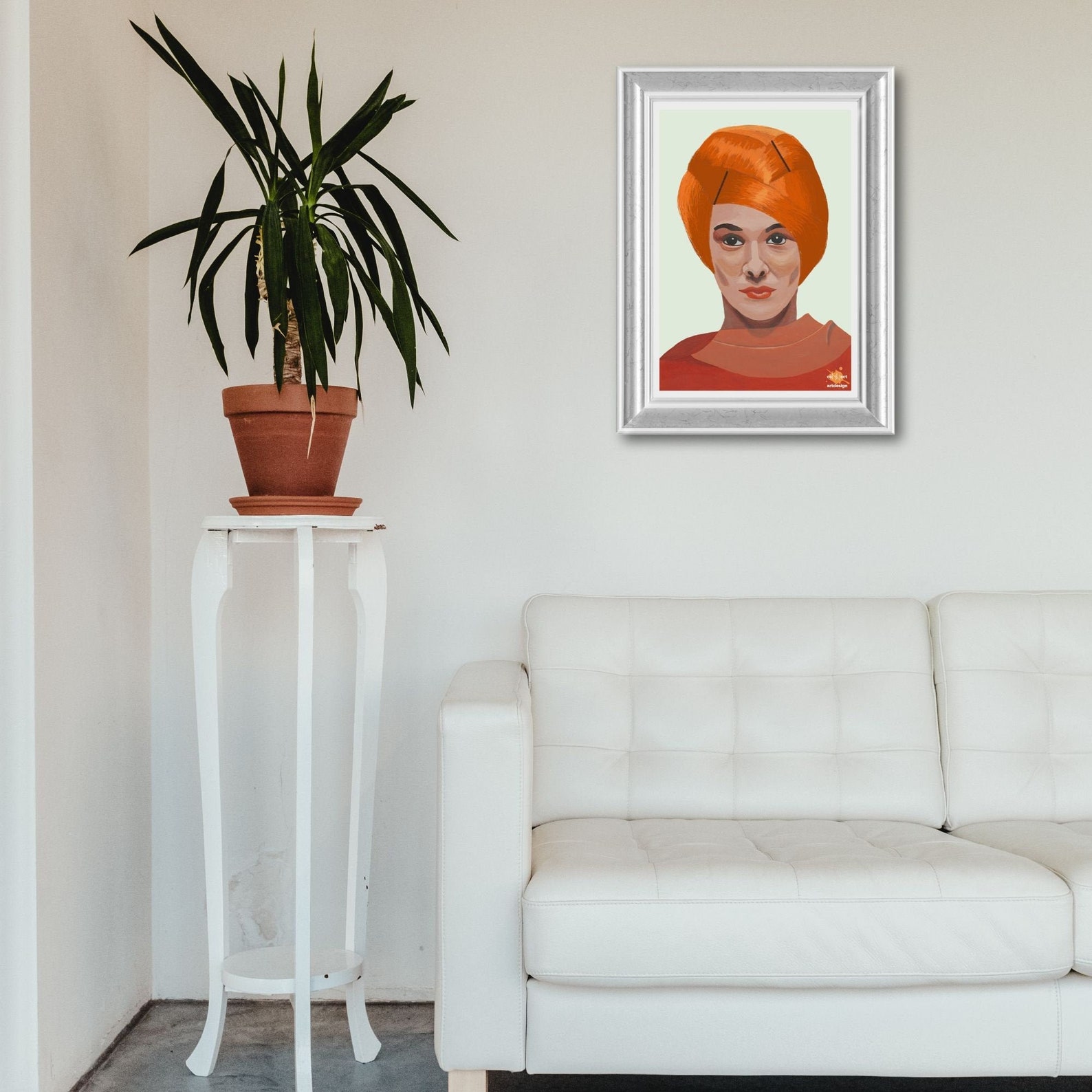 Funky Art print Illustration Wall art Gallery Wall Etsy