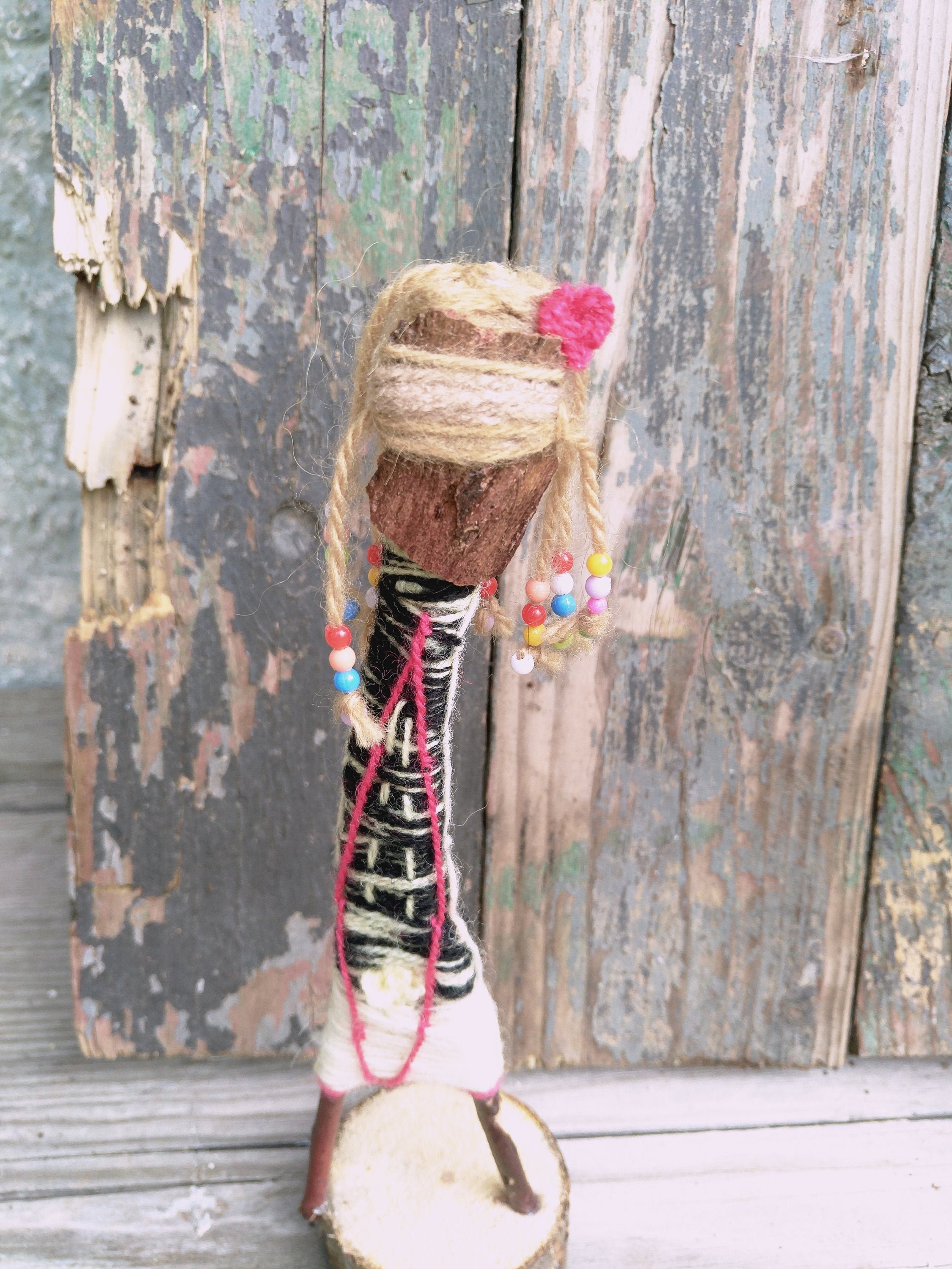 Decoration Figure Wooden Dolls Wooden Collection Art Doll Etsy Canada