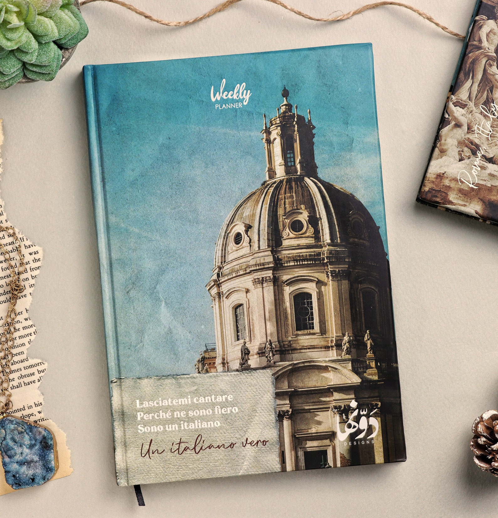 2021 Planner Rome Hardcover Coloring book Poster Etsy