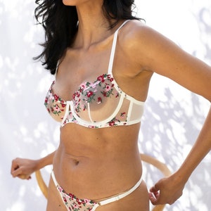 Ensemble de lingerie brodé Frankie