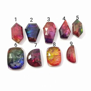 Ammolite Gemstone Doublet,Handmade gemstone