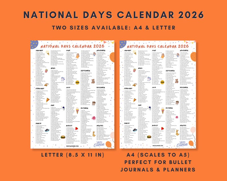 Printable Funny Holidays National Holidays Calendar