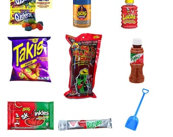 Alamo Chamoy Pickle kit | Trending TikTok Chamoy Pickle kit | 9pc Pickle Kit | Same Day Shipping