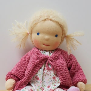 Wish doll, rag doll in the style of Waldorf doll, doll