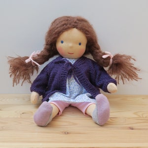 Wish doll, rag doll in the style of the Waldorf doll, doll image 5