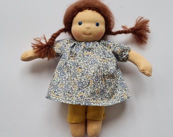 Waldorf style rag doll, instant doll, Waldorf doll, available immediately