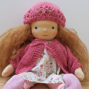 Wish doll, rag doll in the style of the Waldorf doll, doll image 9