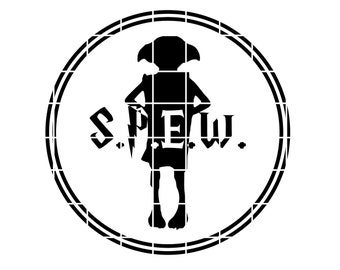 Dobby SVG/PNG/JPG, Dobby Potter sticker download, Dobby cut file, house elf svg, spew svg, spew cut file, Digital Item only