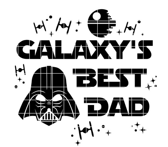 Galaxy S Best Dad Svg Png Jpg Father S Day Svg Star Etsy
