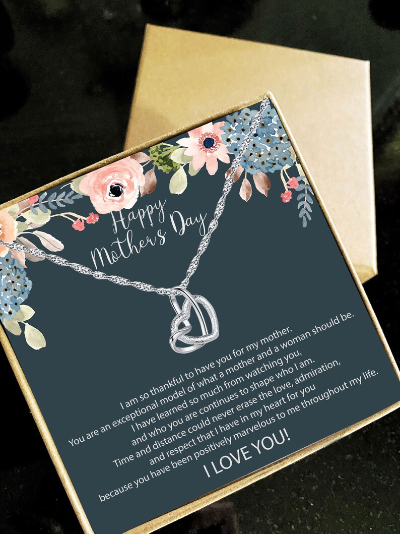 Birthday Gift From Daughter Mom Birthday Gift for Mom Necklace Etsy