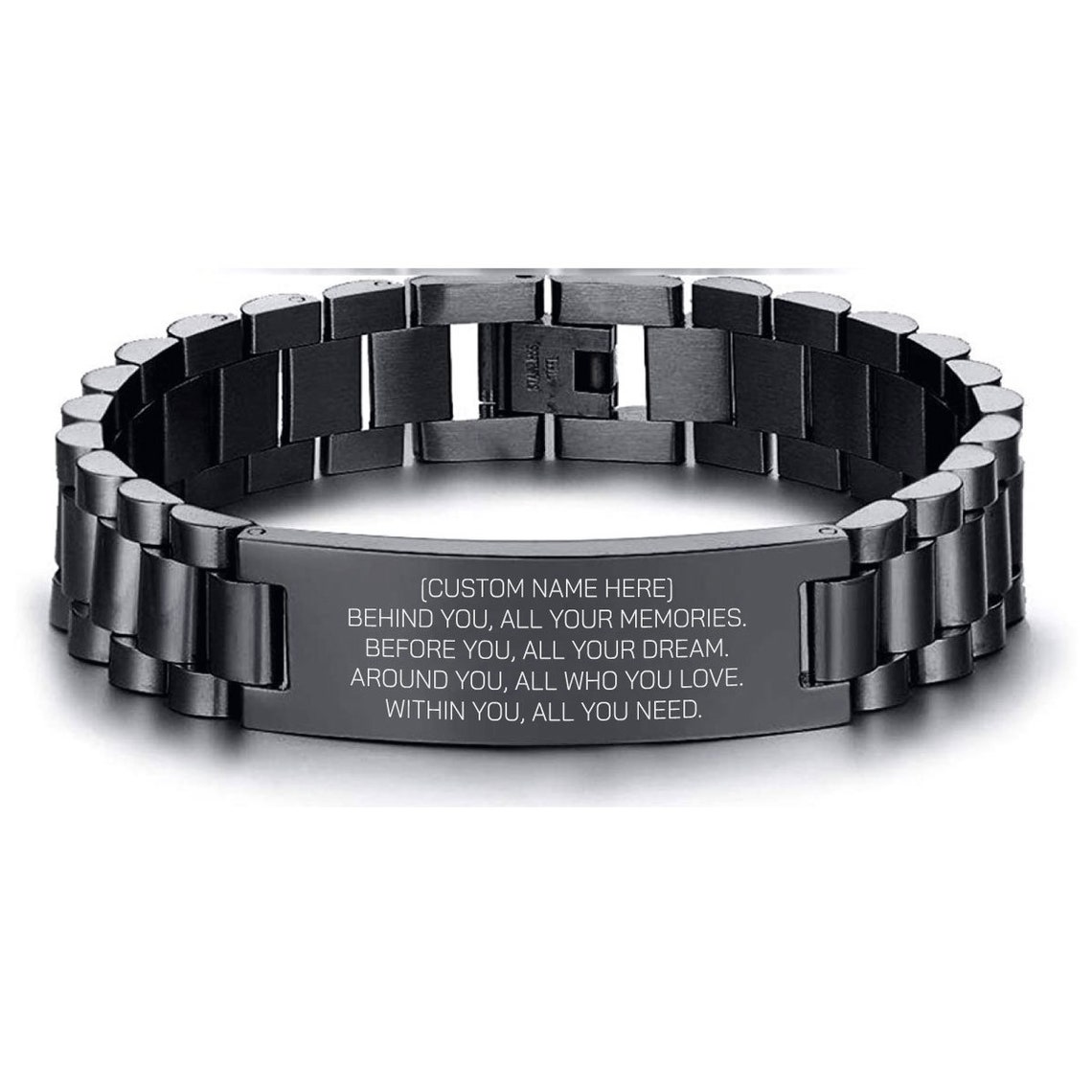 Graduation bracelet for him Clearance