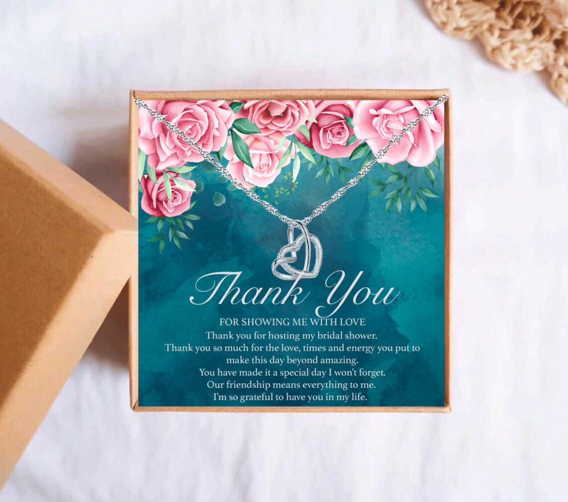 Bridal Shower Thank You Gift Bridal Shower Hostess Thank You Etsy