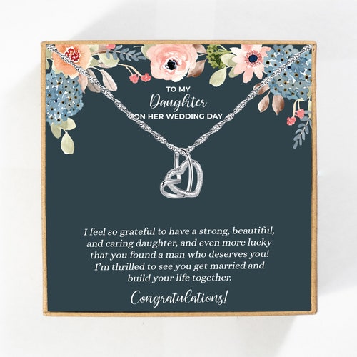 Bride Gift From Mom Mom to Daughter on Wedding Day Gift Etsy