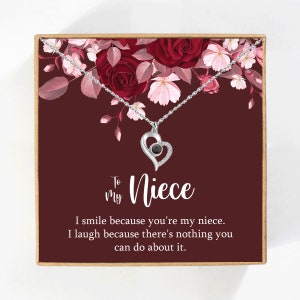 Niece Jewelleryniece Birthday Gift Heart Charm Necklace Etsy Niece Jewelleryniece Birthday Gift Heart Charm Necklace Etsy