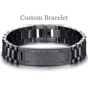 Soldiers prayer bracelet discount