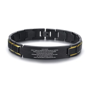 To my Nephew gift from Aunt Uncle - Nephew Christmas gift for Nephew gift - Engraved Bracelet for Nephew gift idea, I love you Nephew Gift
