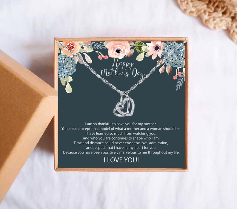 Birthday Gift From Daughter Mom Birthday Gift for Mom Necklace Etsy