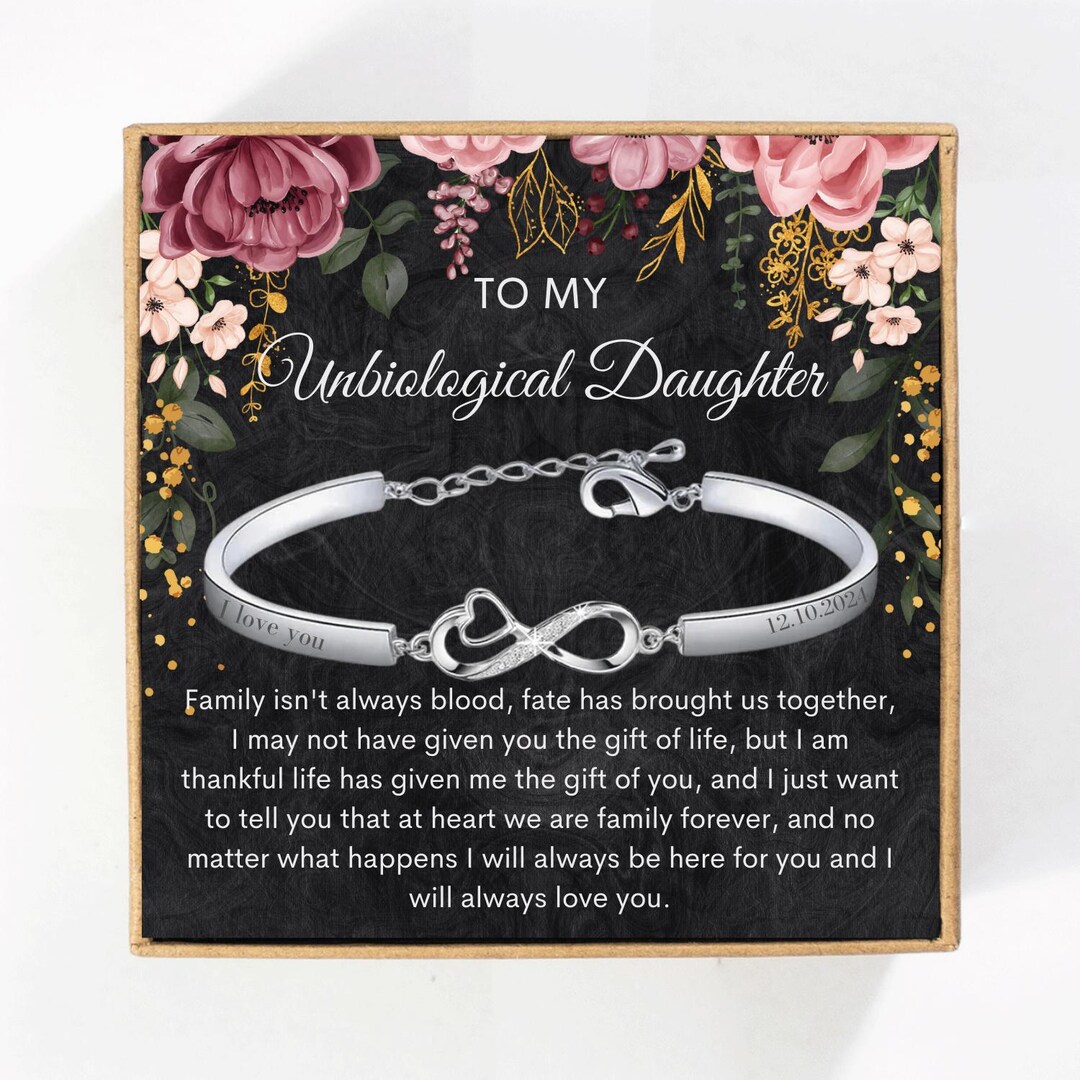 thumbnail image 2 of The Love Between A Mother And Daughter, Custom Cuff Bracelet, Mother D – S&K Hand Stamped Designs 2 of 13