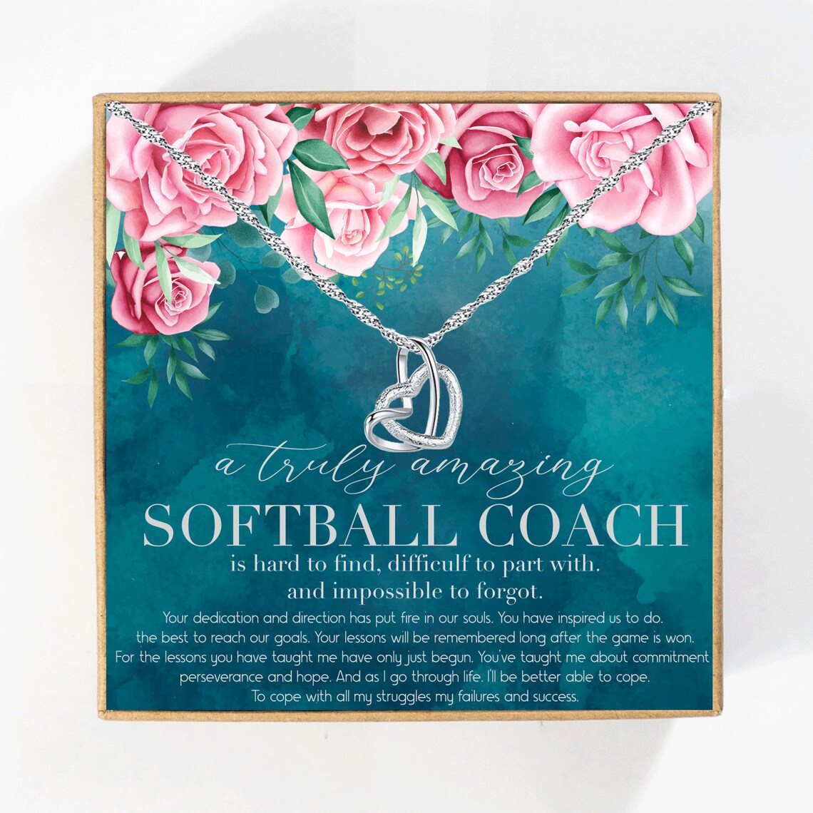 Softball Coach Gift for Women Gifts for Softball Coach Etsy