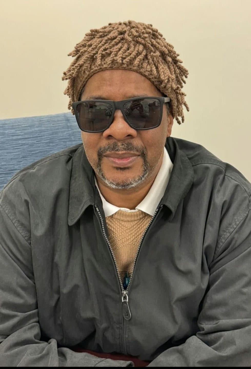 African Nudu ZZ Top Hat Billy Gibbons Beanie Crochet Dreadlocks