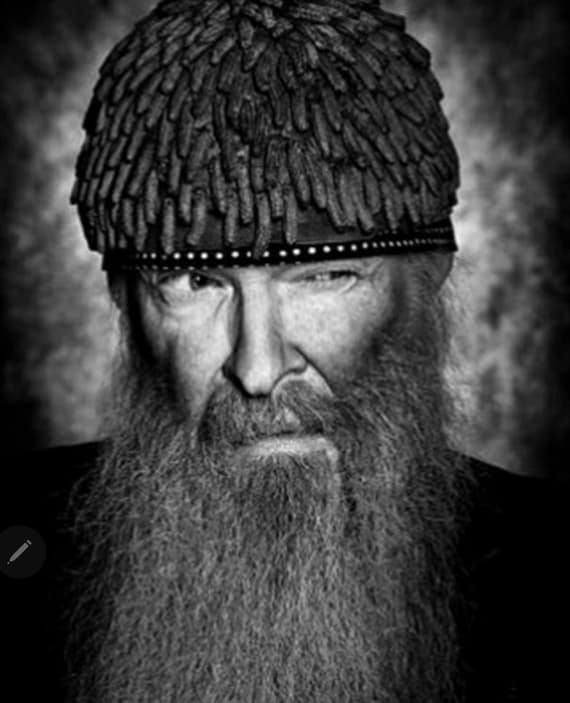 African Nudu Hat Billy Gibbon Hat ZZ Top Hat Chemo Beanie