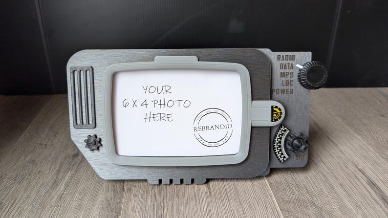 Pipboy Fallout Inspired Picture Frame 6x4 - Etsy