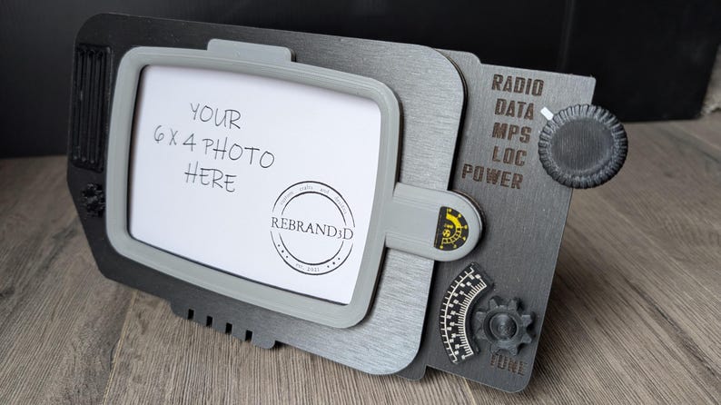 Pipboy Fallout Inspired Picture Frame 6x4 - Etsy