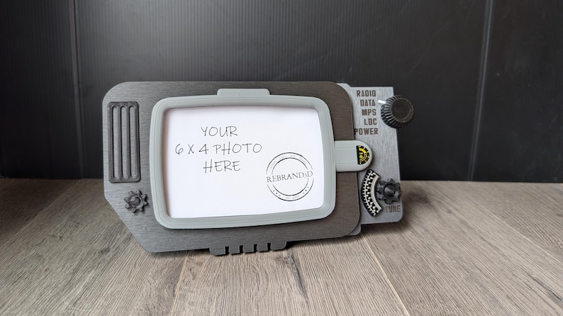 Pipboy Fallout Inspired Picture Frame 6x4 - Etsy