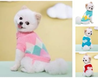 Roll neck jumper cats & miniature dogs