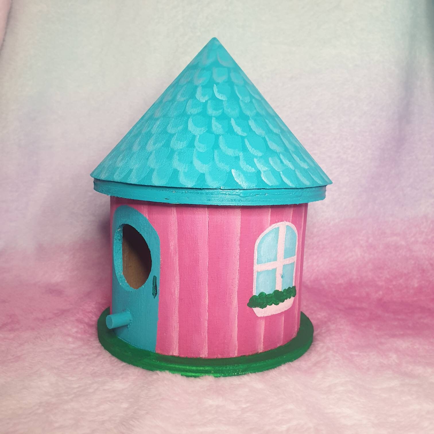 Animal Crossing Inspired Birdhouse Etsy