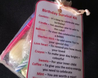 18th birthday survival kit boy