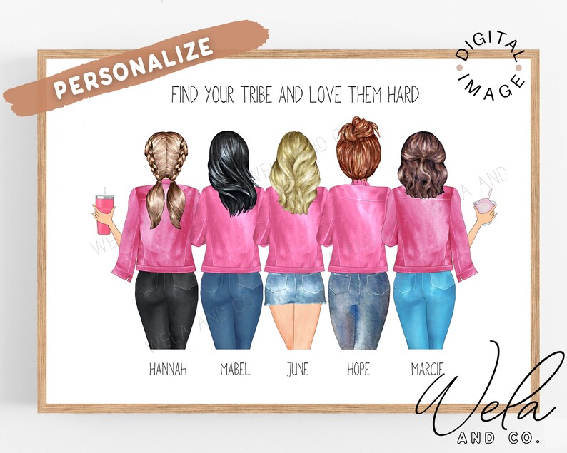 Best Friend Gifts Best Friend Birthday Gift Custom Best Etsy UK