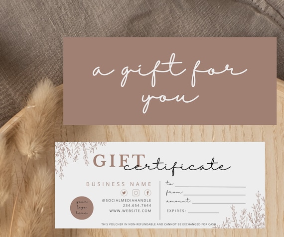 Adams Gift Certificate, 2-Part Carbonless, 25 Numbered Certificates Per Book, Store Sign - View #4