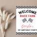 Editable Racecar Birthday Party Welcome Sign Racing Birthday - Etsy